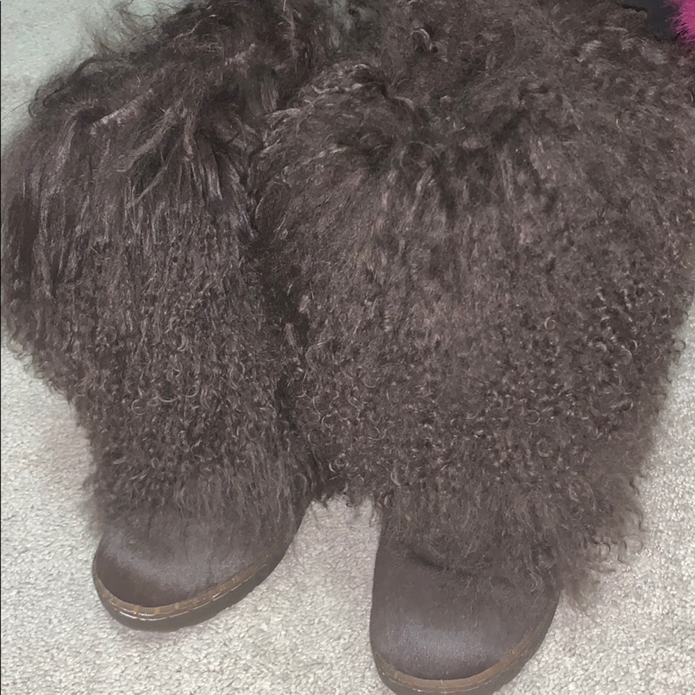 Bear paws Mongolian boots.